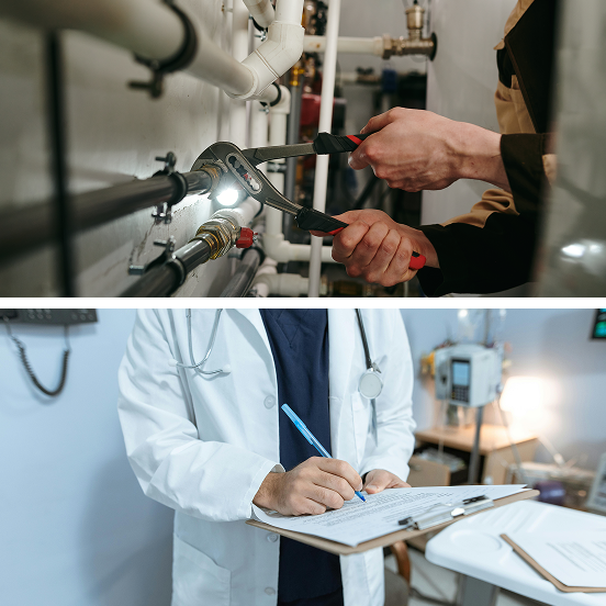 Licensed HVAC Tech on the roof